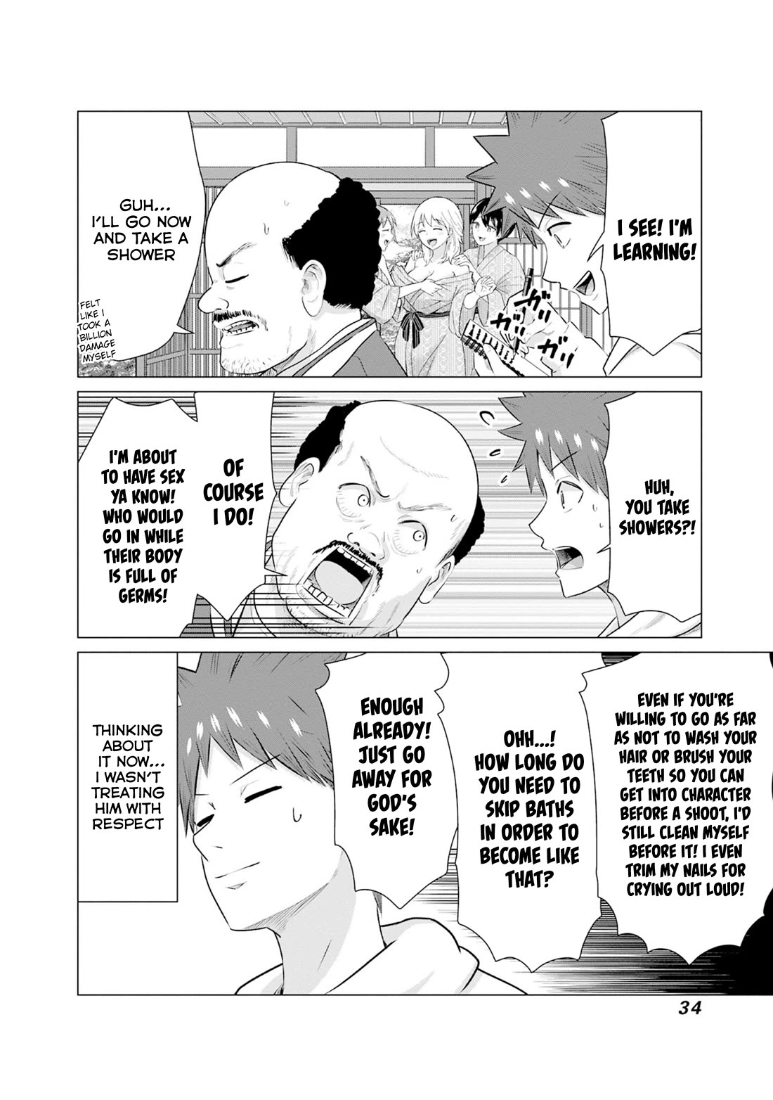 Pornstar in Another World ~A Story of a JAV Actor Reincarnating in Another World and Making Full Use of His Porn Knowledge to Become a Matchless Pornstar~ Chapter 34 page 4 - Chapter 34: Chivalric Order Assistant And The Orc Male Actor Produce ②