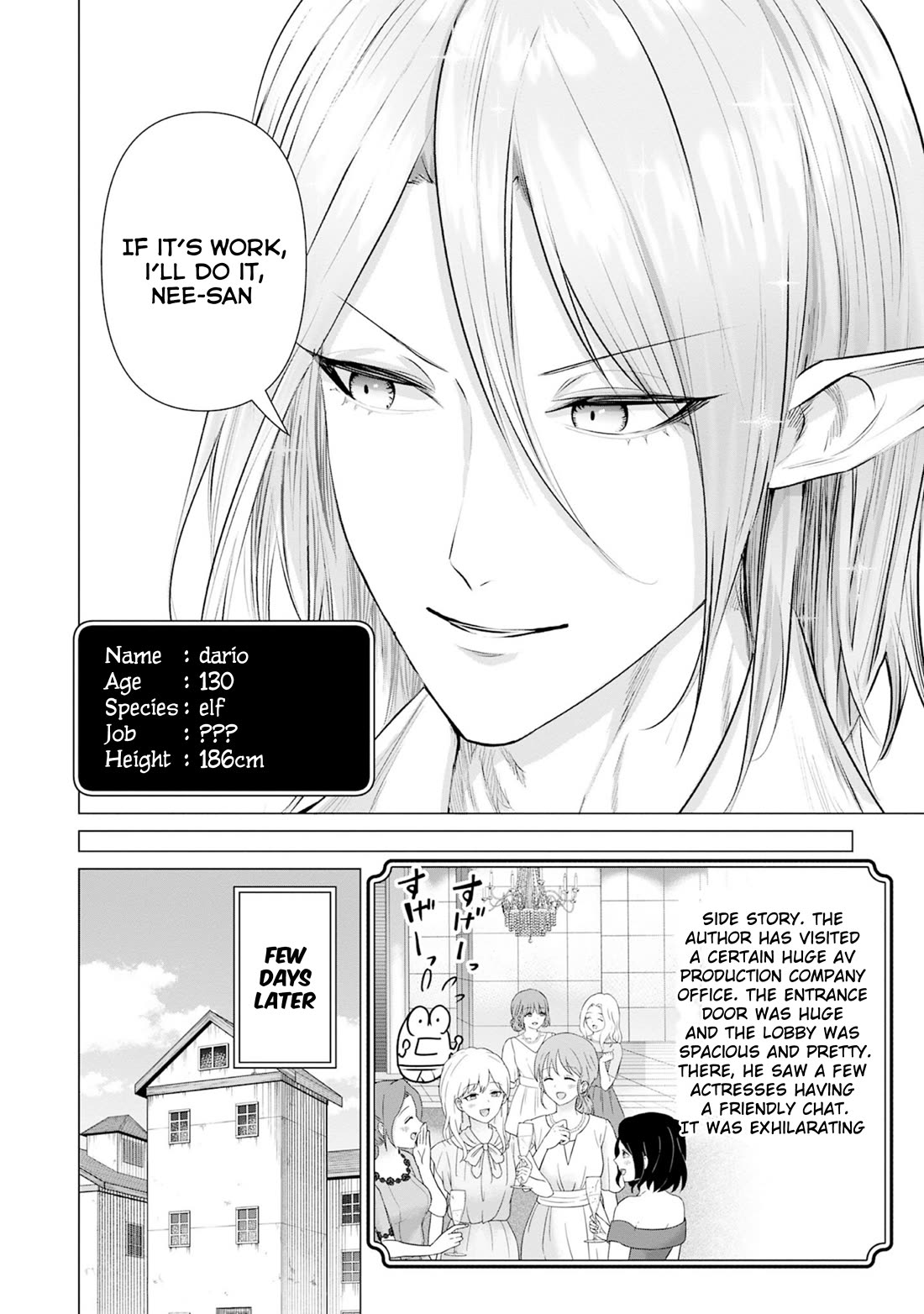 Pornstar in Another World ~A Story of a JAV Actor Reincarnating in Another World and Making Full Use of His Porn Knowledge to Become a Matchless Pornstar~ Chapter 38 page 14 - Chapter 38: Actress Guild And The Male Elf