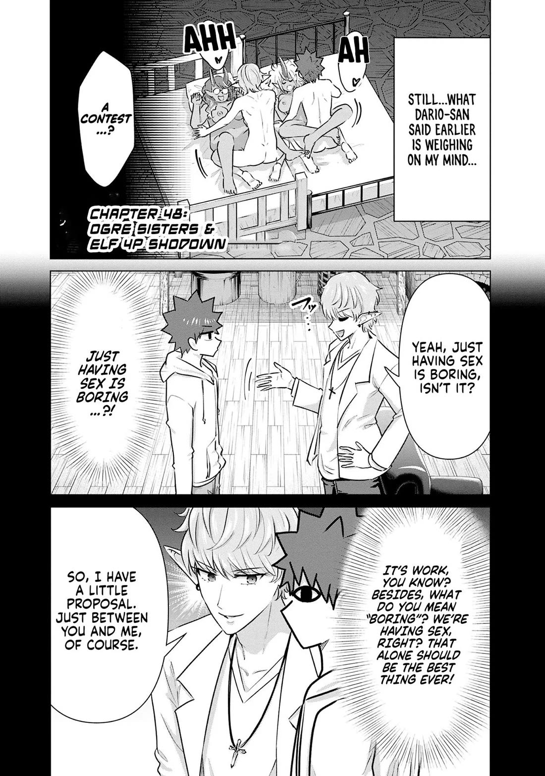 Pornstar in Another World ~A Story of a JAV Actor Reincarnating in Another World and Making Full Use of His Porn Knowledge to Become a Matchless Pornstar~ Chapter 48 page 1 - Chapter 48