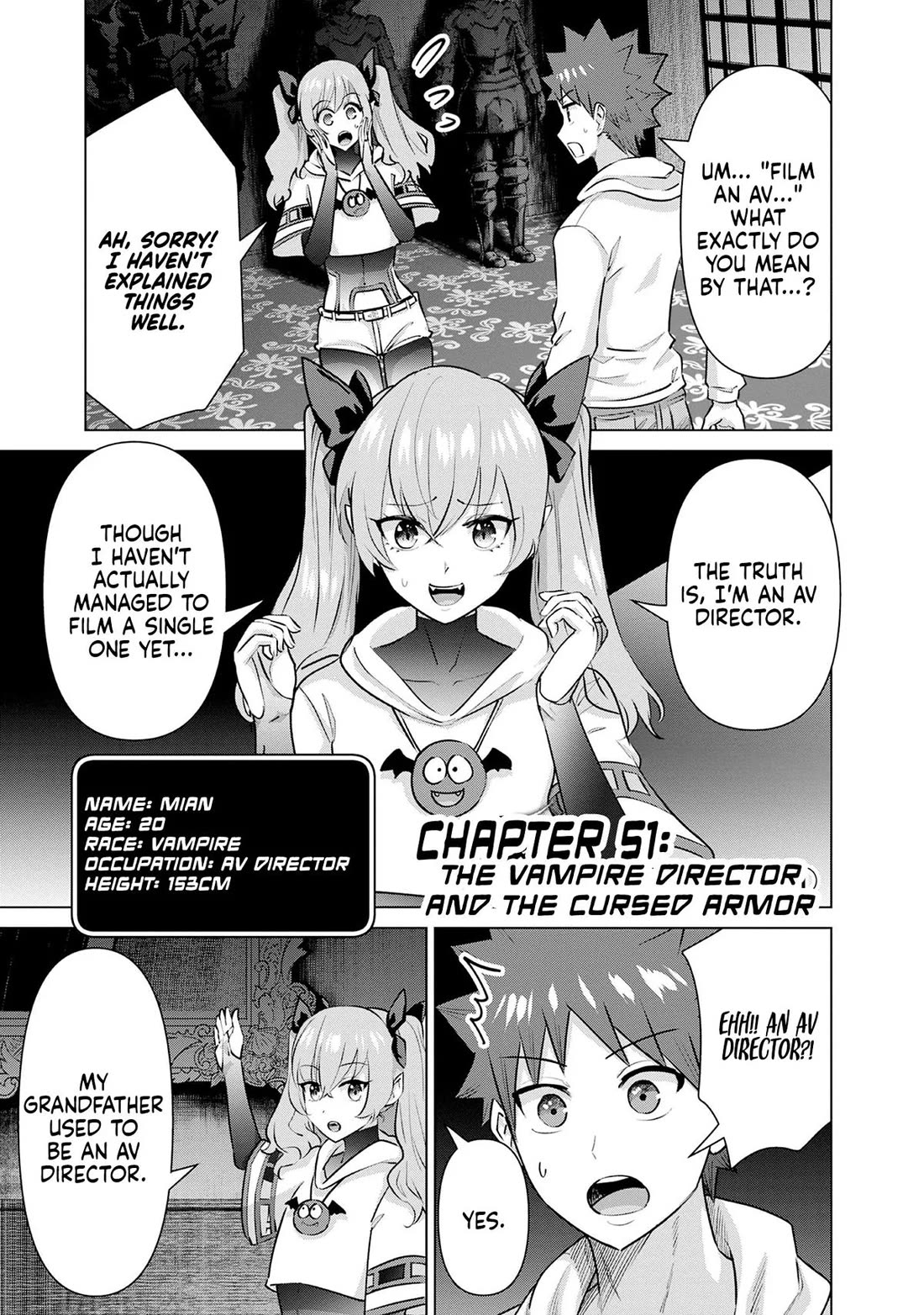 Pornstar in Another World ~A Story of a JAV Actor Reincarnating in Another World and Making Full Use of His Porn Knowledge to Become a Matchless Pornstar~ Chapter 51 page 1 - Chapter 51