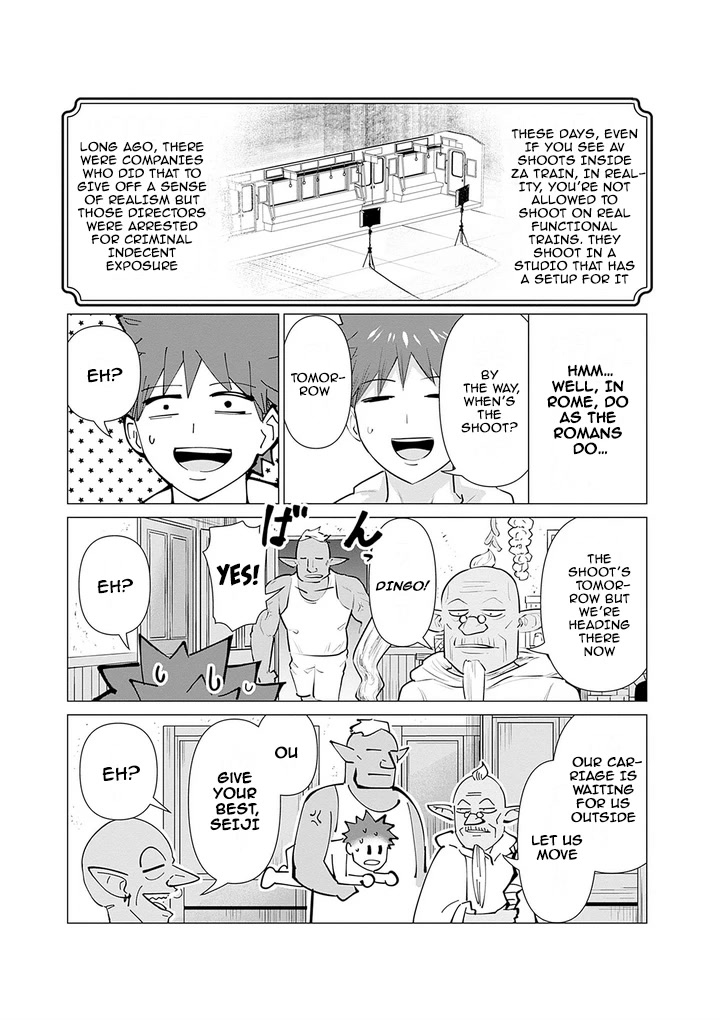 Pornstar in Another World ~A Story of a JAV Actor Reincarnating in Another World and Making Full Use of His Porn Knowledge to Become a Matchless Pornstar~ Chapter 7 page 9 - Chapter 7: Magic Train And Old Director Zorugein