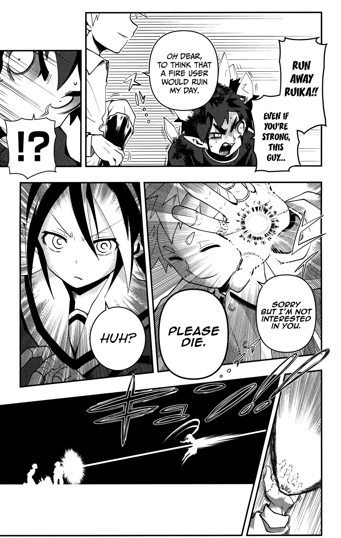 Poro no Ryuugaku-ki Chapter 11 page 14 - Chapter 11: Poro, Meeting an Exorcist.