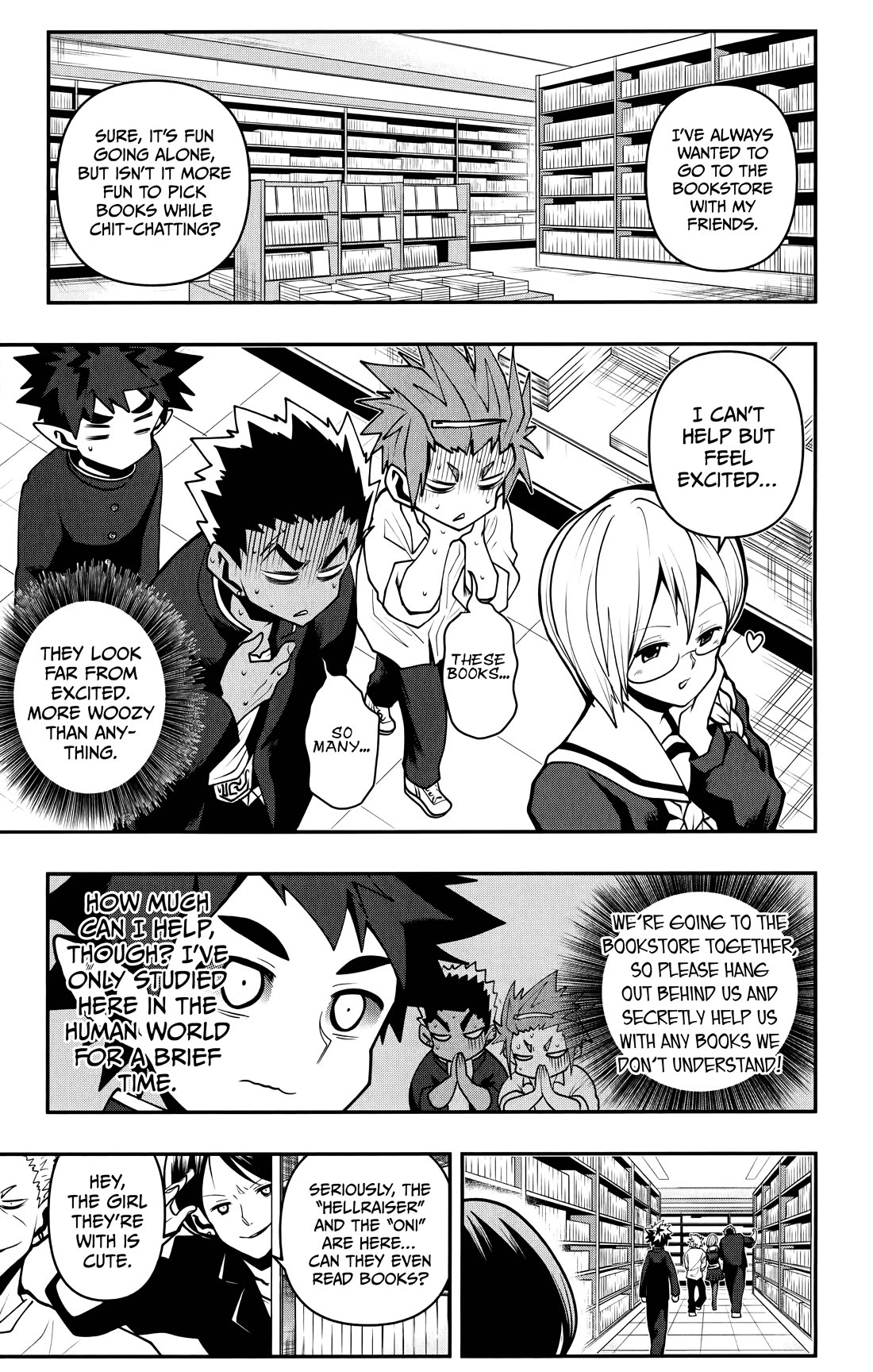 Poro no Ryuugaku-ki Chapter 13 page 10 - Chapter 13: Poro, Going to a Bookstore.