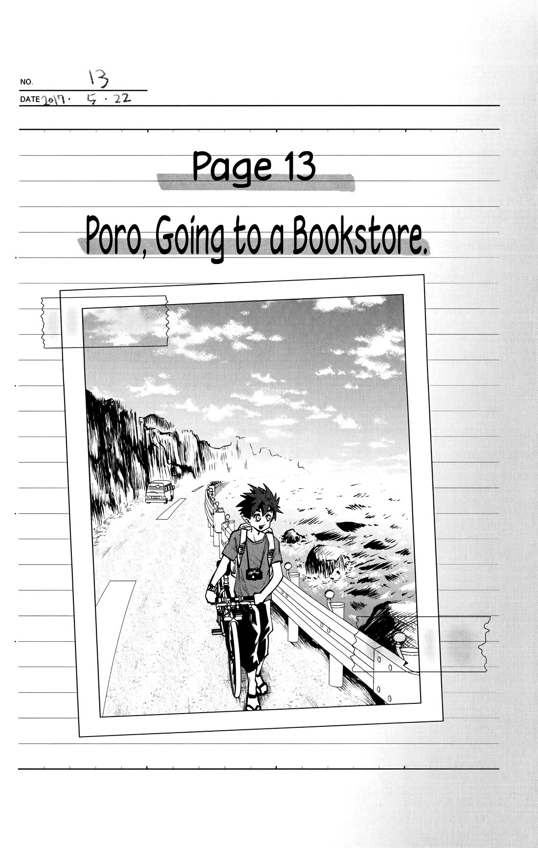 Poro no Ryuugaku-ki Chapter 13 page 2 - Chapter 13: Poro, Going to a Bookstore.