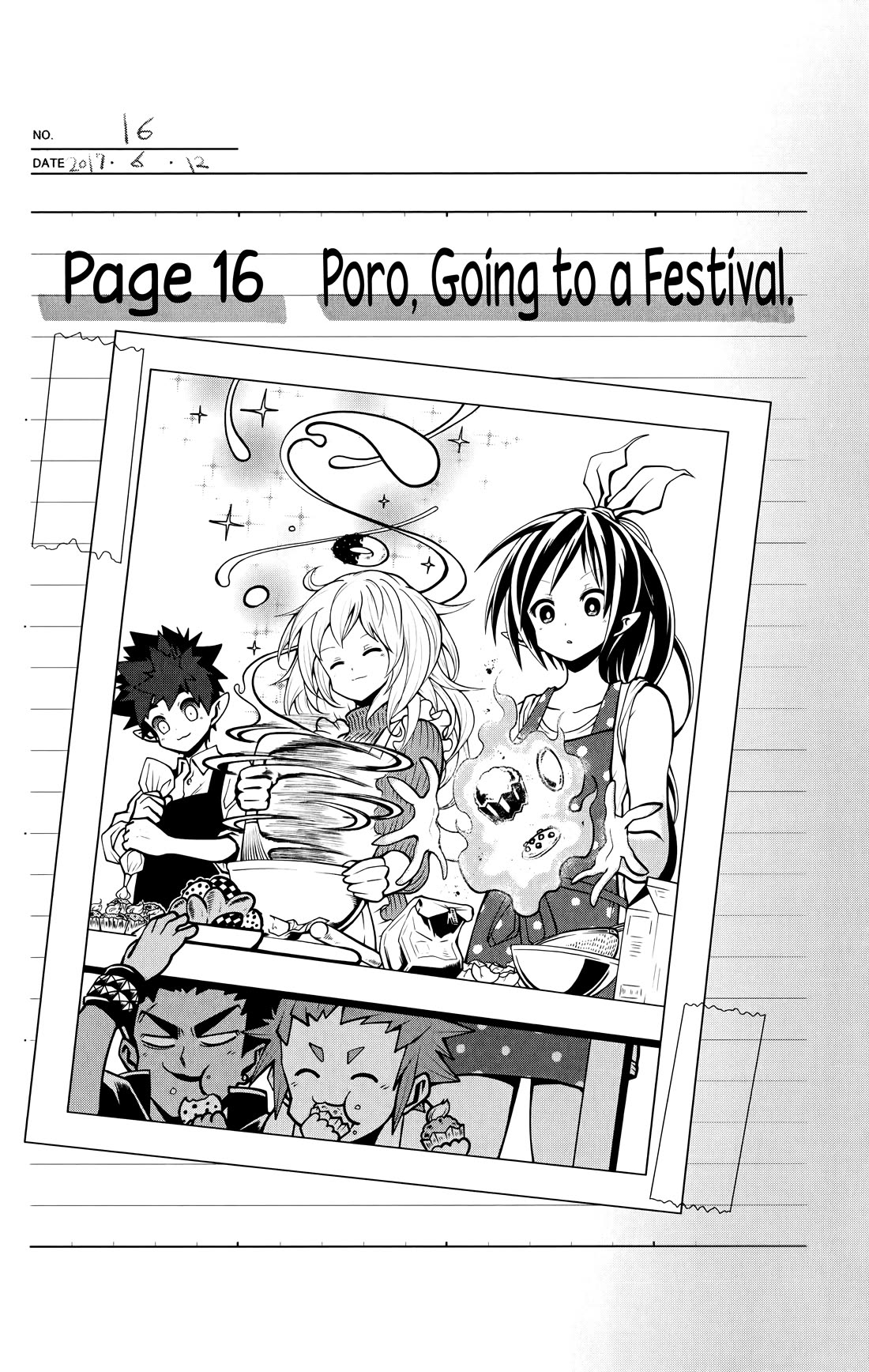 Poro no Ryuugaku-ki Chapter 16 page 2 - Chapter 16: Poro, Going to a Festival.