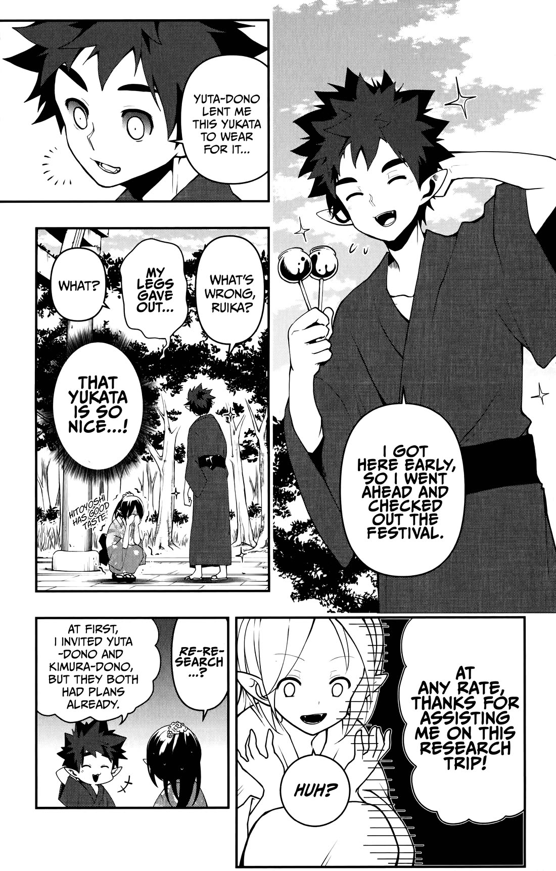 Poro no Ryuugaku-ki Chapter 16 page 6 - Chapter 16: Poro, Going to a Festival.