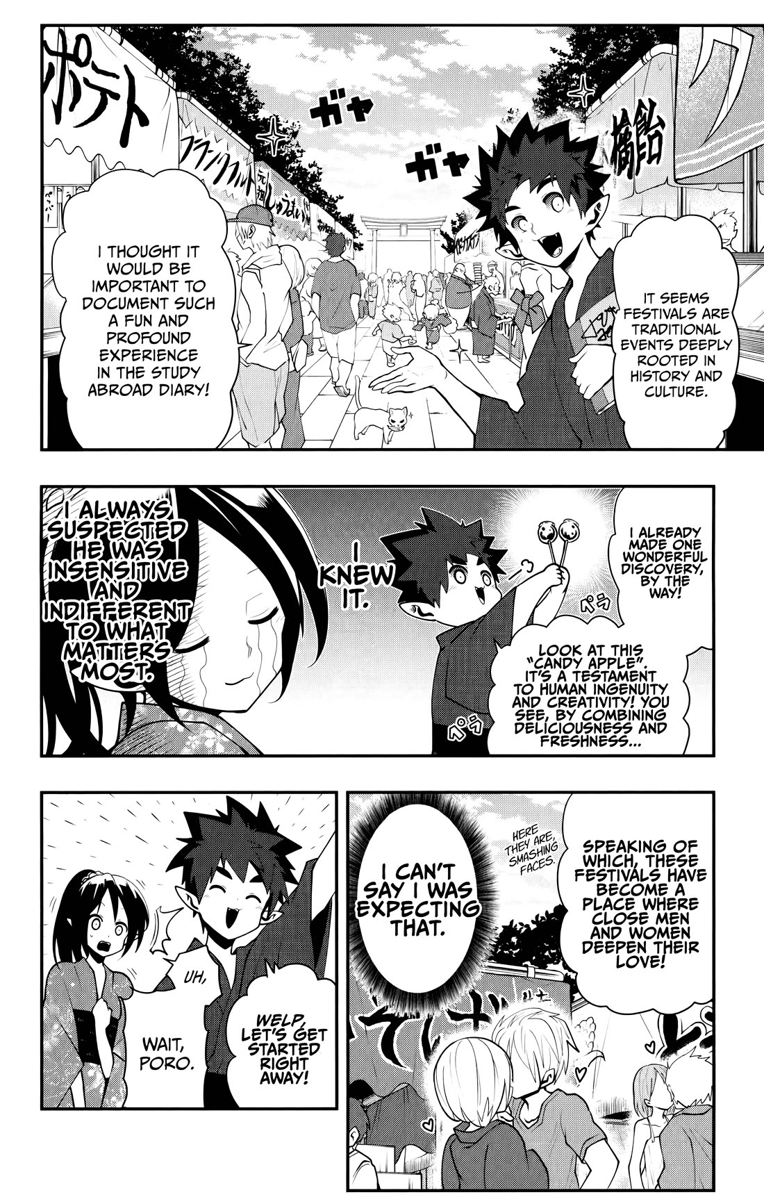 Poro no Ryuugaku-ki Chapter 16 page 7 - Chapter 16: Poro, Going to a Festival.