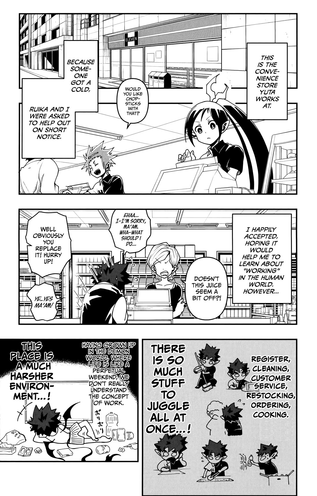 Poro no Ryuugaku-ki Chapter 4 page 4 - Chapter 4: Poro, Working Part Time.