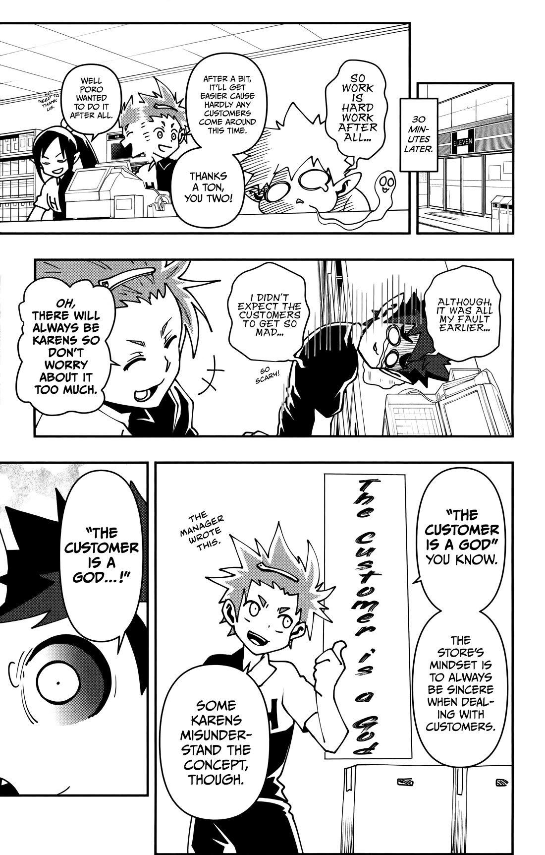 Poro no Ryuugaku-ki Chapter 4 page 6 - Chapter 4: Poro, Working Part Time.