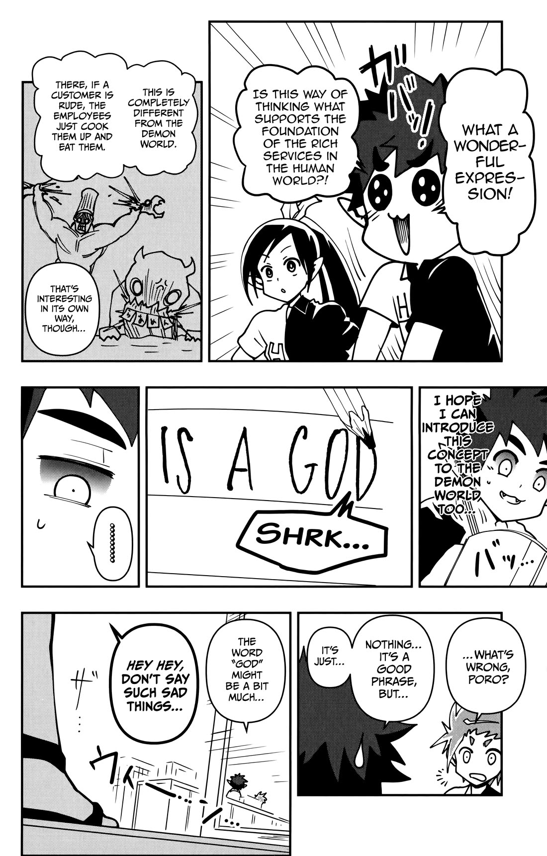 Poro no Ryuugaku-ki Chapter 4 page 7 - Chapter 4: Poro, Working Part Time.