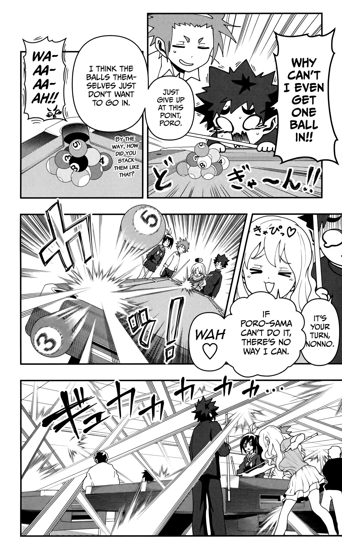 Poro no Ryuugaku-ki Chapter 6 page 13 - Chapter 6: Poro, Playing Billiards & Other Stuff.
