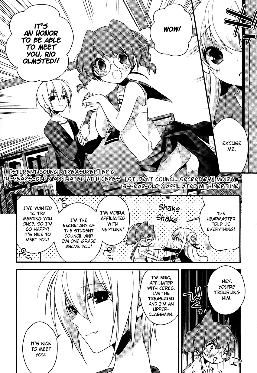 Porte Tricolore Chapter 3 page 5 - Chapter 3: Opening Ceremony of Flowers and Youth