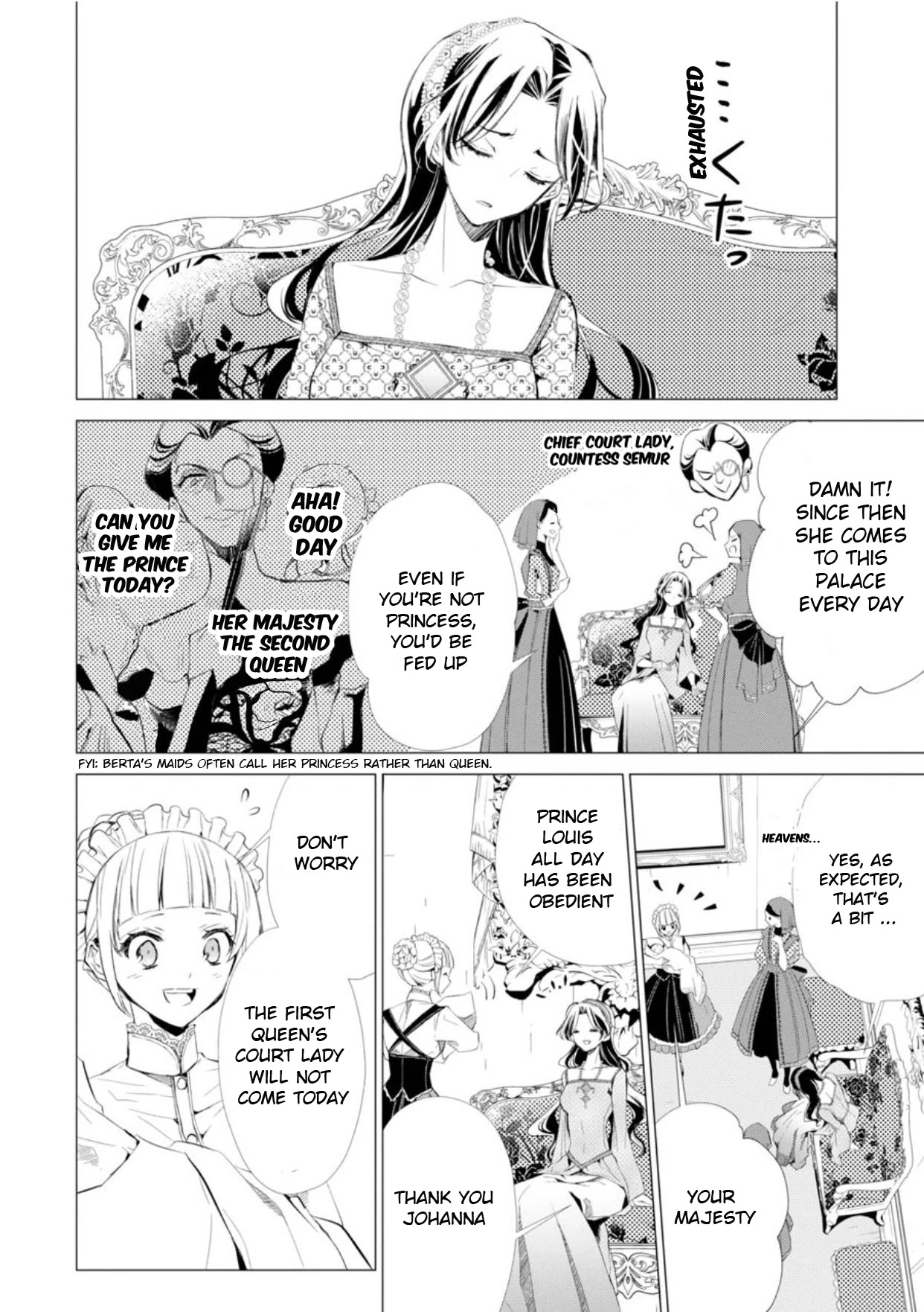 Portrait of Queen Berta: I Accidentally Got Pregnant With His Majesty's Child Chapter 3 page 21 - Chapter 3