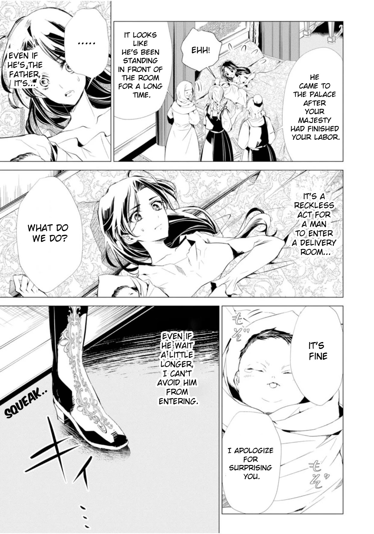 Portrait of Queen Berta: I Accidentally Got Pregnant With His Majesty's Child Chapter 3 page 8 - Chapter 3