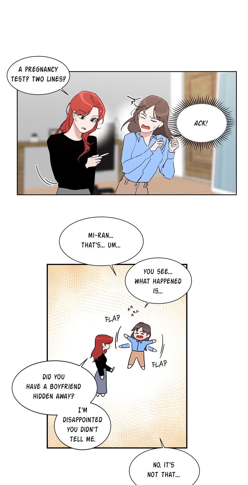Positively Yours Chapter 1 page 29 - Chapter 1: Two Lines