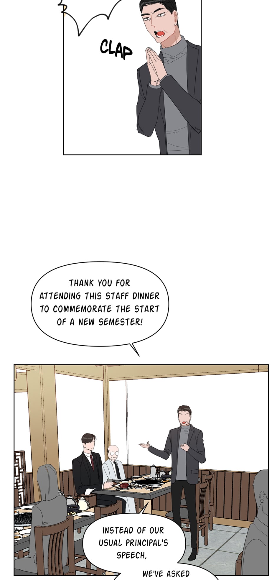 Positively Yours Chapter 11 page 16 - Chapter 11: Staff Dinner