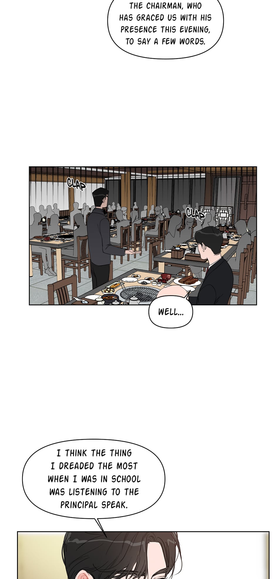 Positively Yours Chapter 11 page 17 - Chapter 11: Staff Dinner