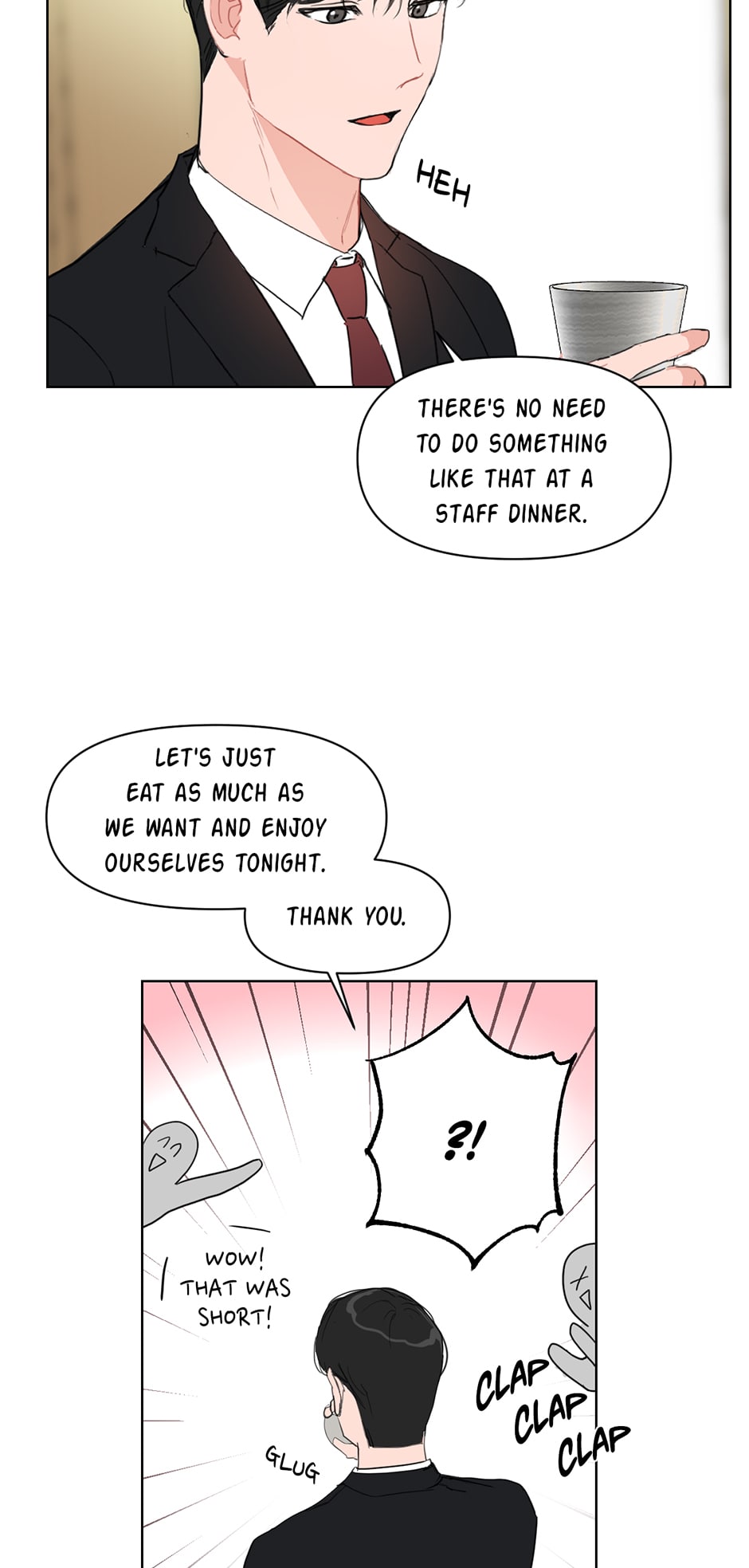 Positively Yours Chapter 11 page 18 - Chapter 11: Staff Dinner