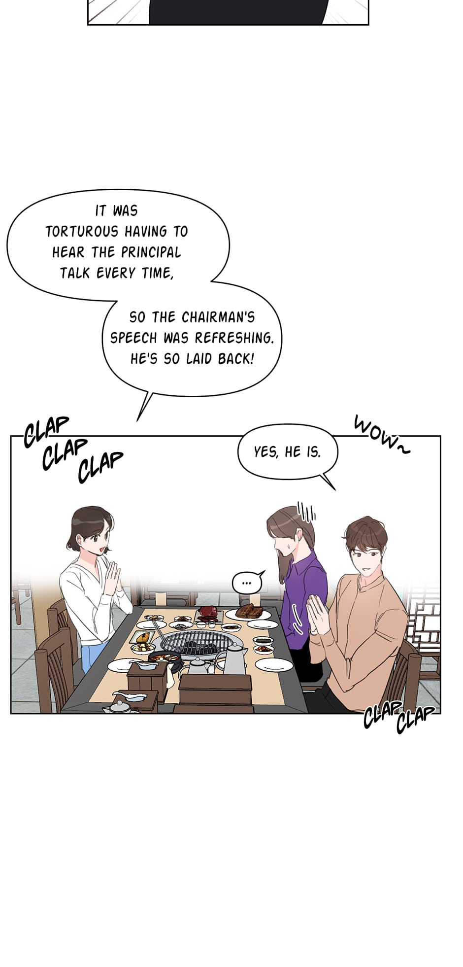 Positively Yours Chapter 11 page 19 - Chapter 11: Staff Dinner