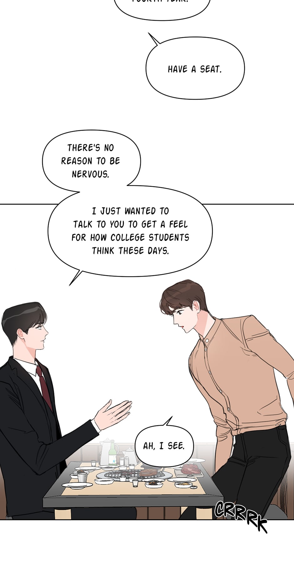 Positively Yours Chapter 11 page 28 - Chapter 11: Staff Dinner