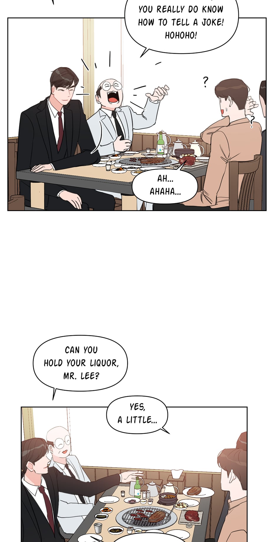 Positively Yours Chapter 11 page 33 - Chapter 11: Staff Dinner