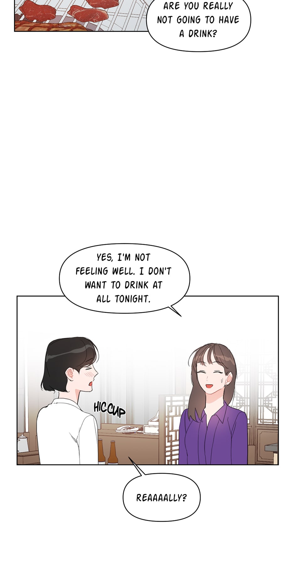 Positively Yours Chapter 11 page 38 - Chapter 11: Staff Dinner