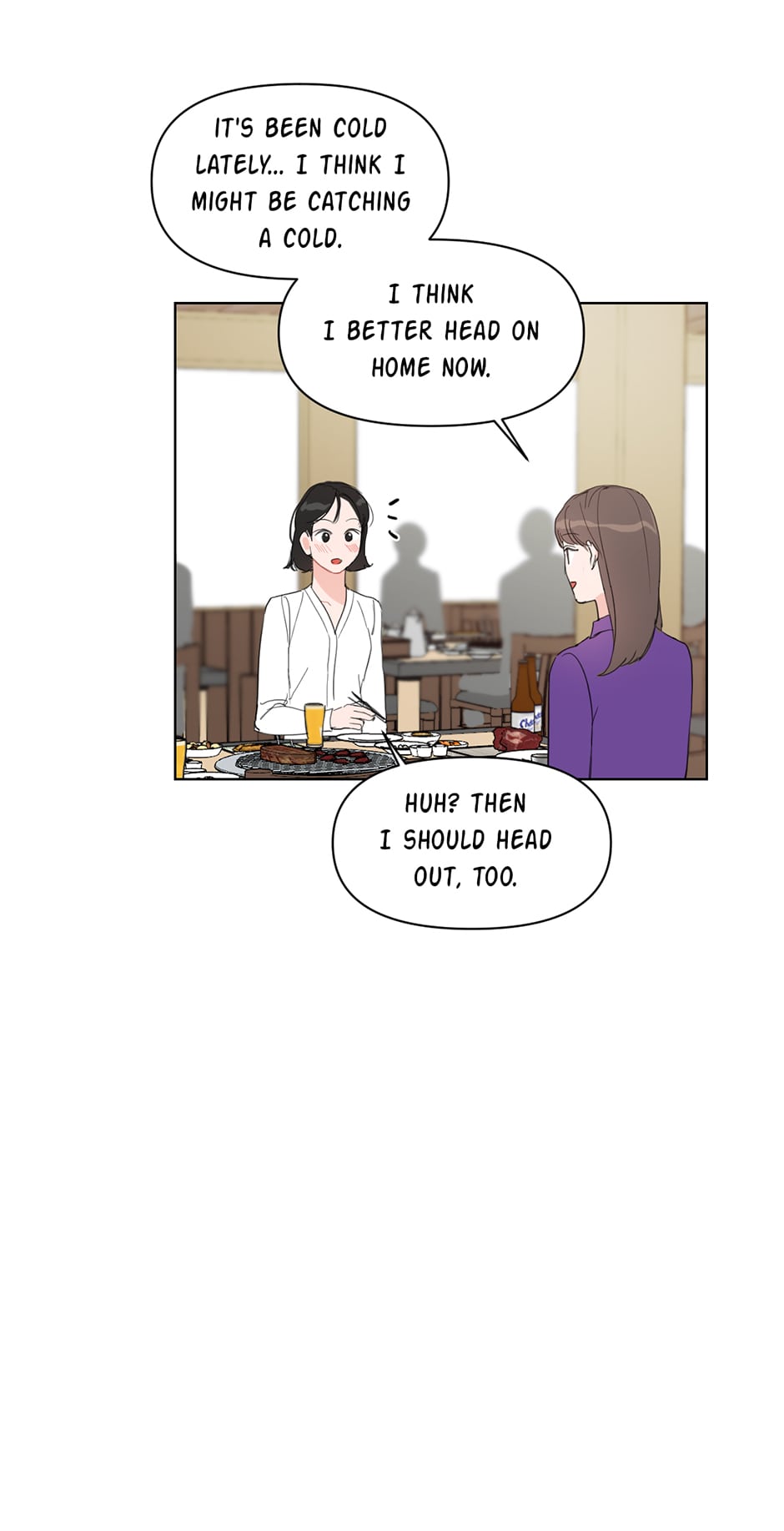 Positively Yours Chapter 11 page 39 - Chapter 11: Staff Dinner