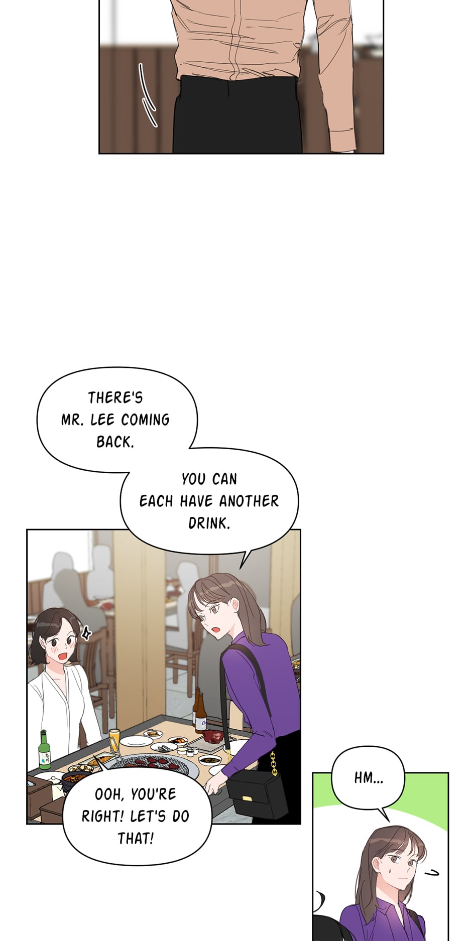 Positively Yours Chapter 11 page 41 - Chapter 11: Staff Dinner