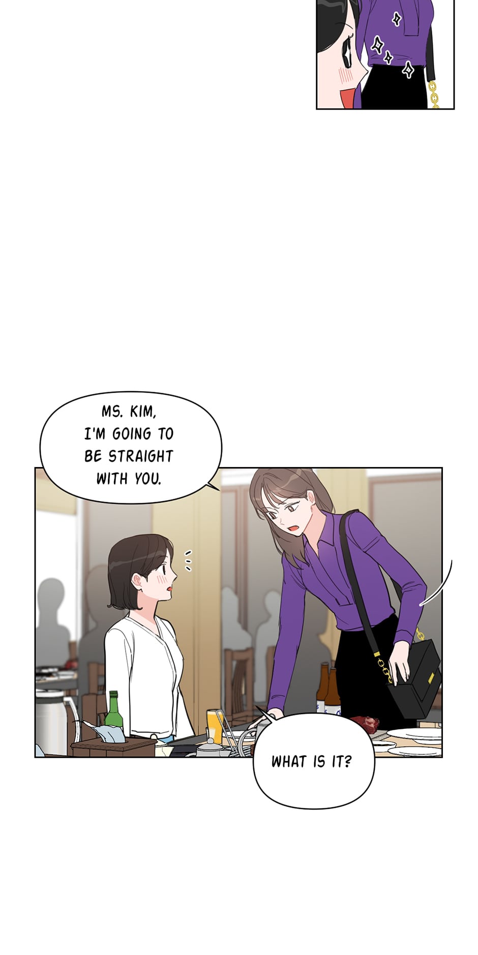 Positively Yours Chapter 11 page 42 - Chapter 11: Staff Dinner