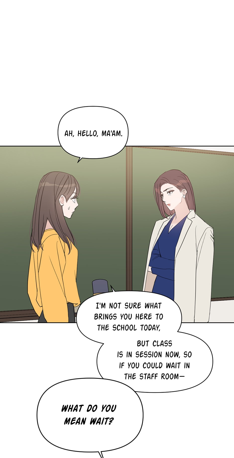 Positively Yours Chapter 25 page 35 - Chapter 25: A Teacher's Dignity