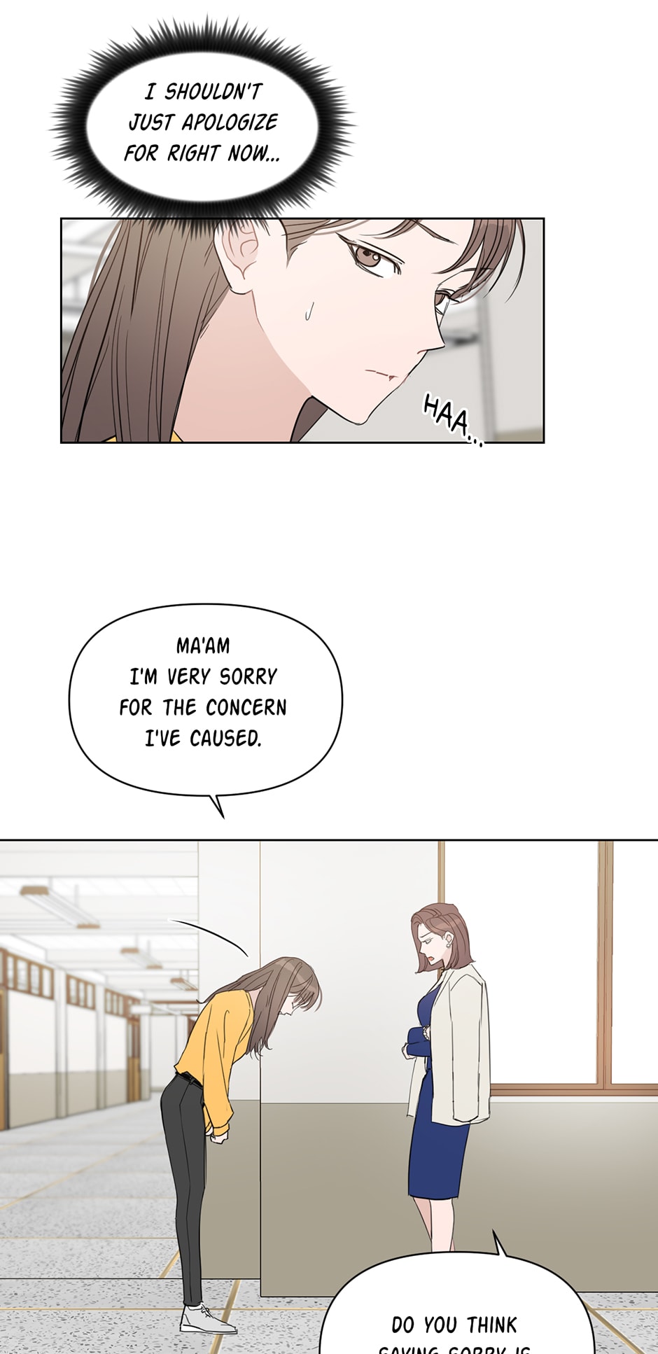 Positively Yours Chapter 25 page 42 - Chapter 25: A Teacher's Dignity