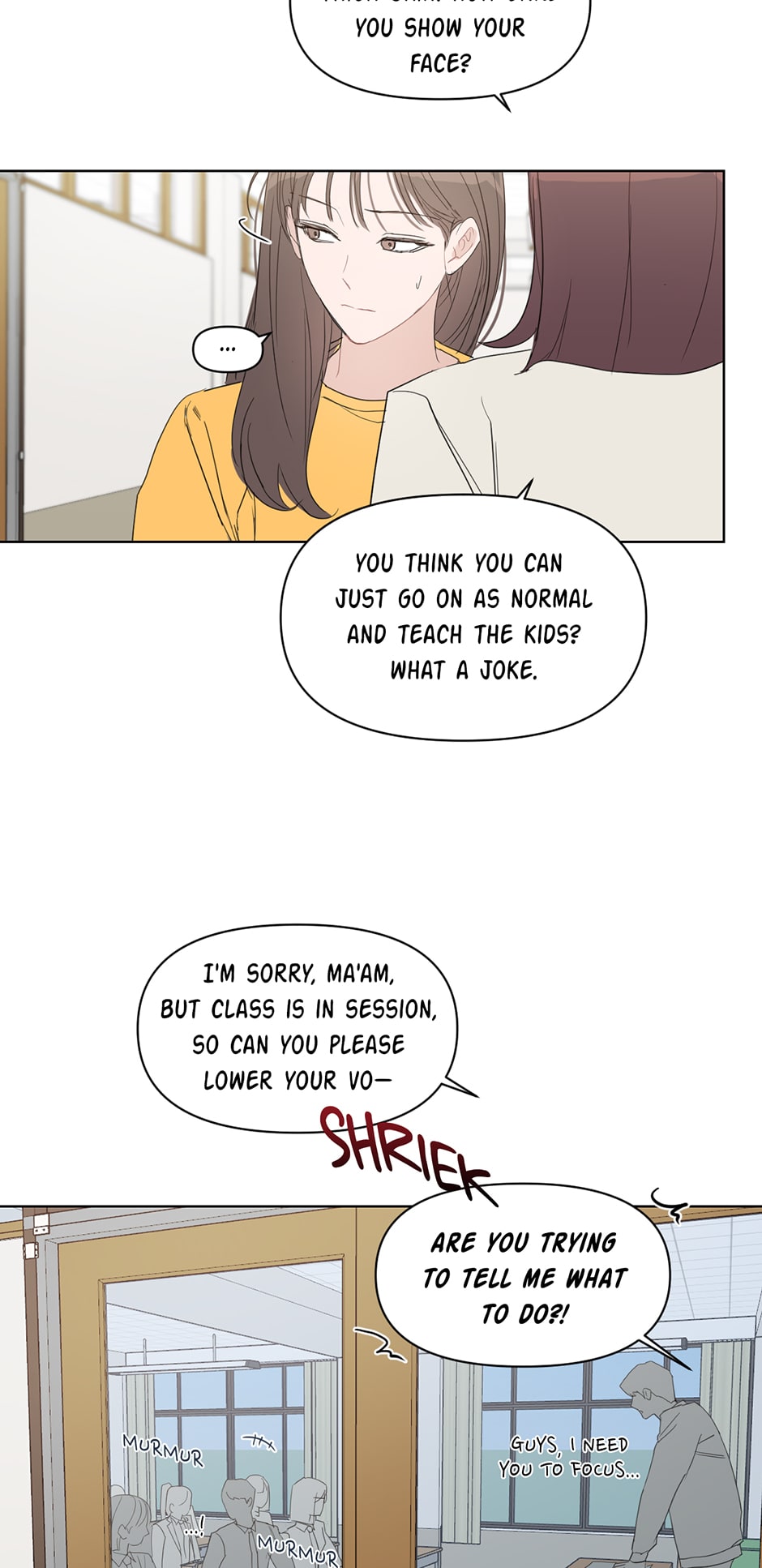 Positively Yours Chapter 25 page 44 - Chapter 25: A Teacher's Dignity