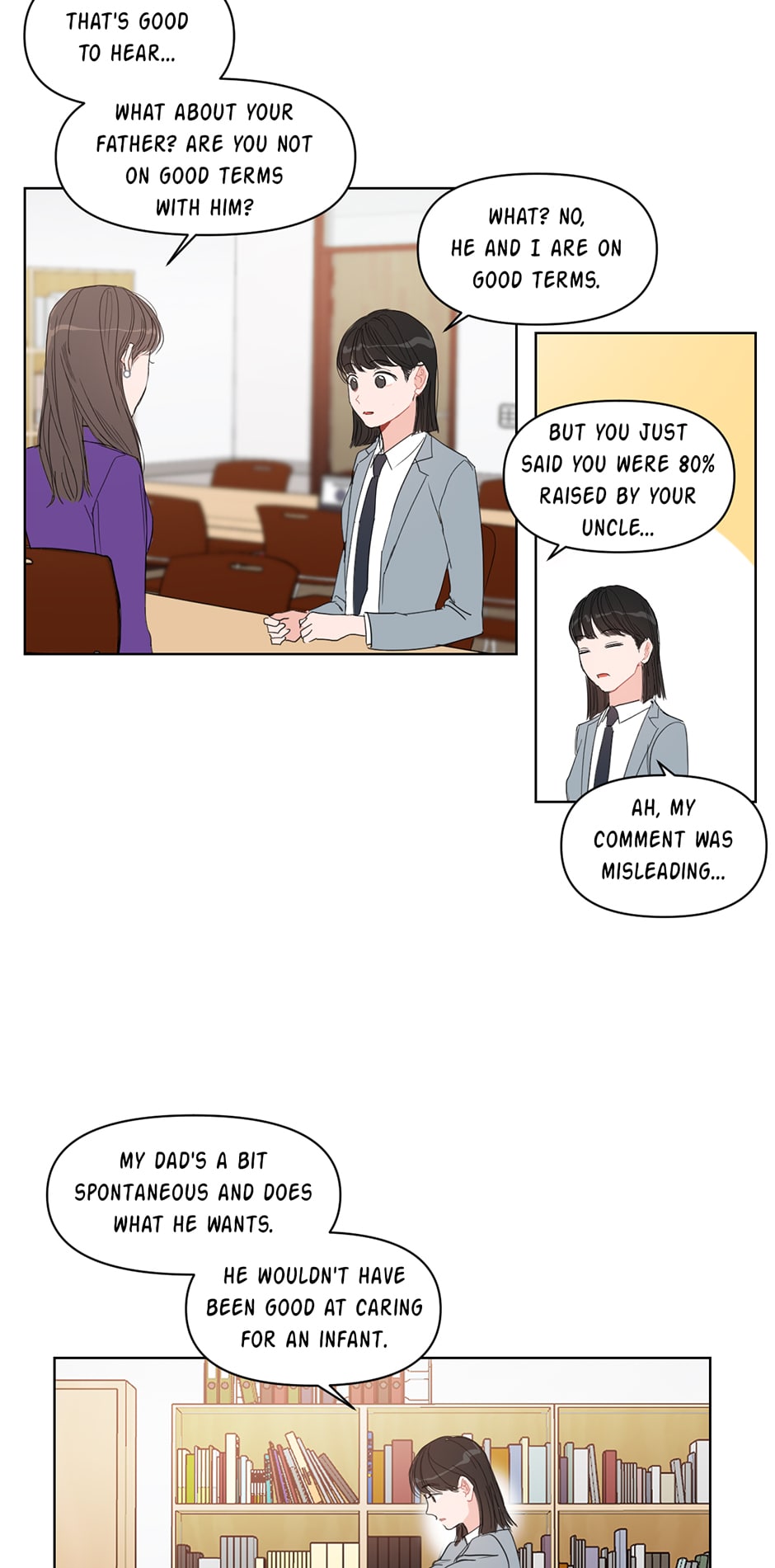 Positively Yours Chapter 9 page 34 - Chapter 9: Swapping Secrets