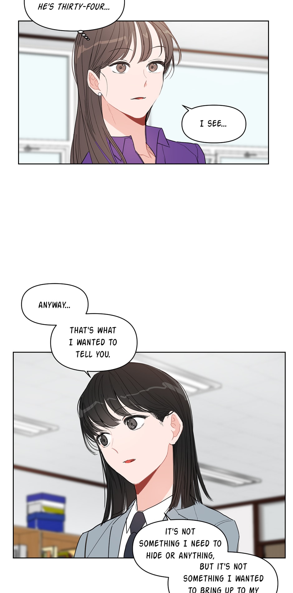 Positively Yours Chapter 9 page 36 - Chapter 9: Swapping Secrets