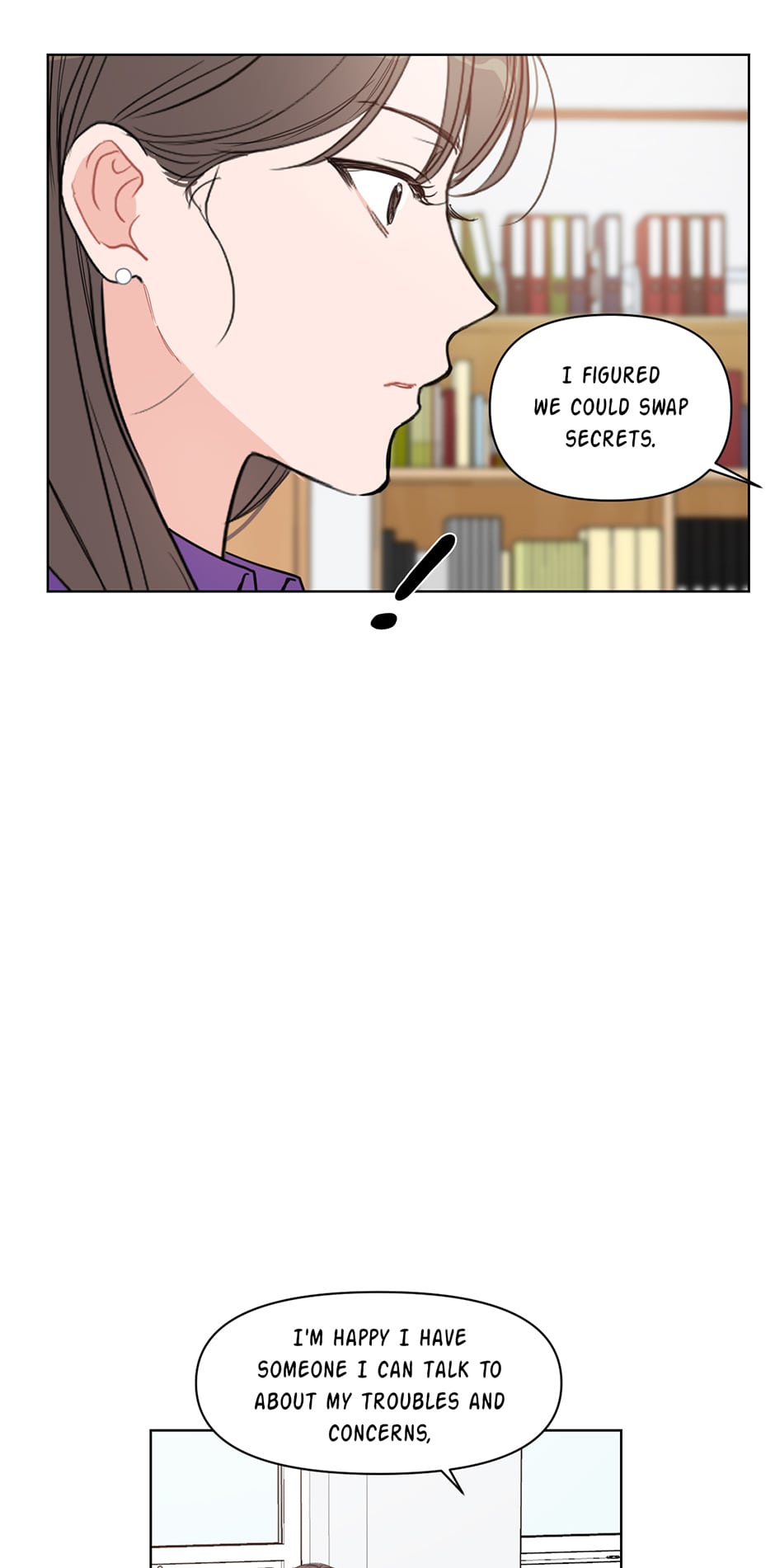 Positively Yours Chapter 9 page 38 - Chapter 9: Swapping Secrets