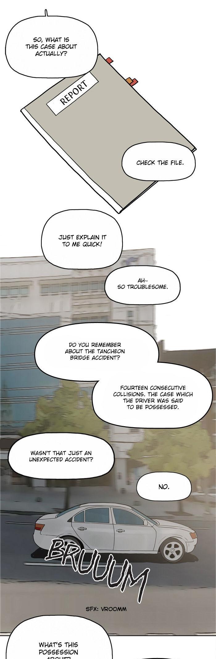 Possessed Chapter 5 page 13 - Chapter 5 : The Detective Who Isn't Afraid of Spirits