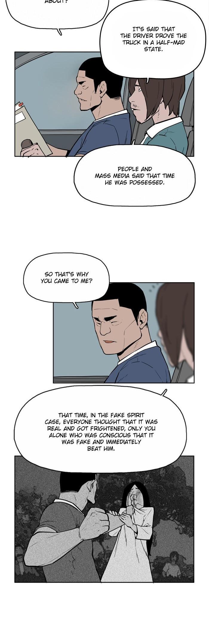 Possessed Chapter 5 page 14 - Chapter 5 : The Detective Who Isn't Afraid of Spirits