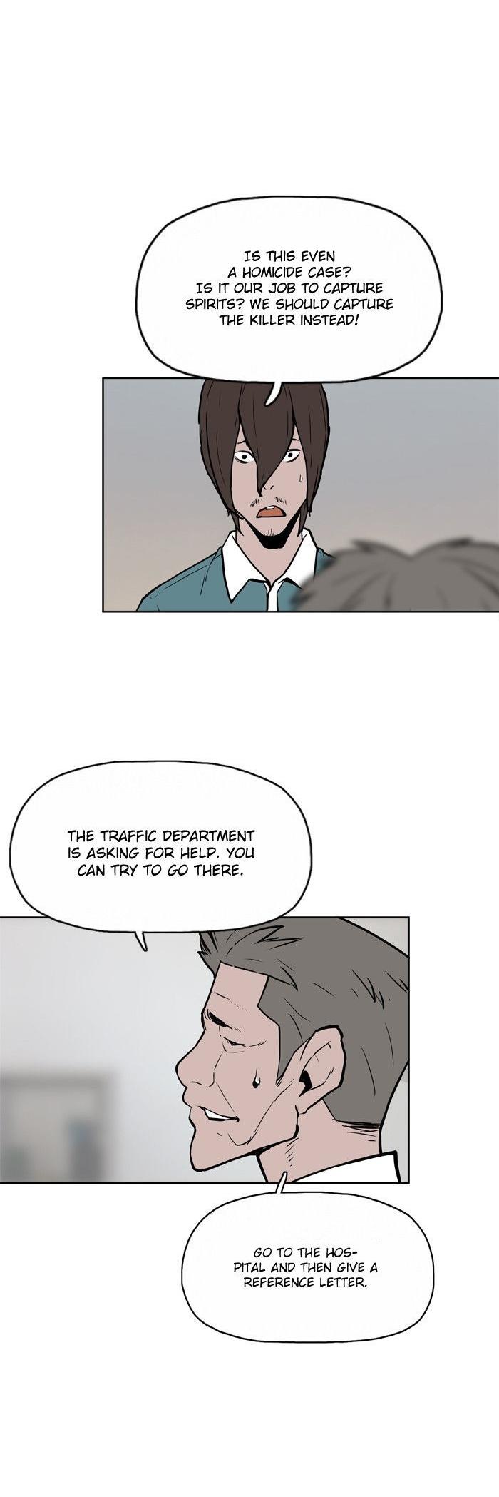 Possessed Chapter 5 page 8 - Chapter 5 : The Detective Who Isn't Afraid of Spirits