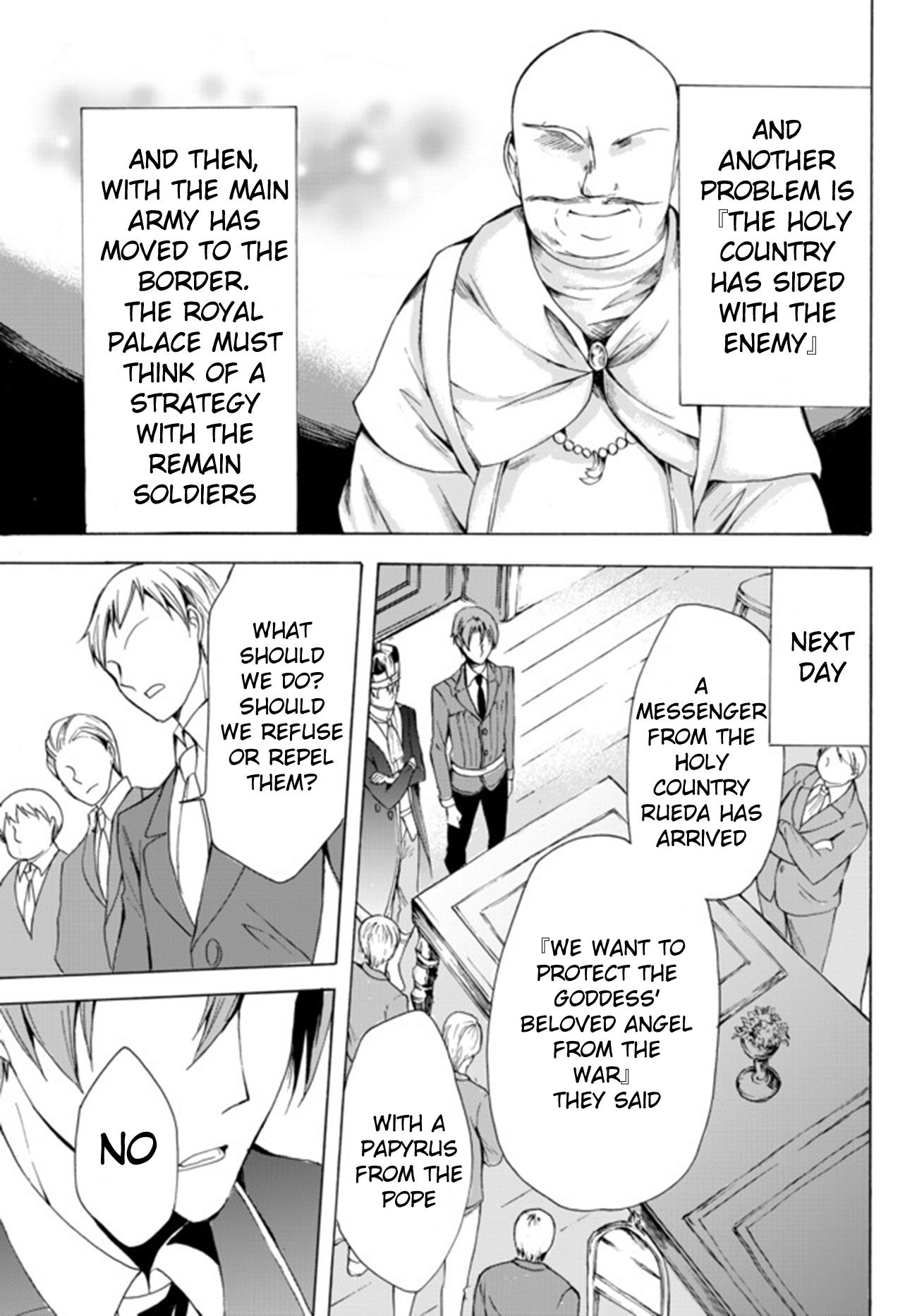 Potion-danomi de Ikinobimasu! Chapter 17.1 page 13 - Chapter 17.1: War
