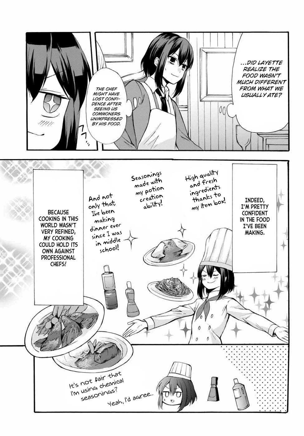 Potion-danomi de Ikinobimasu! Chapter 36 page 11 - Chapter 36: Reward Lunch