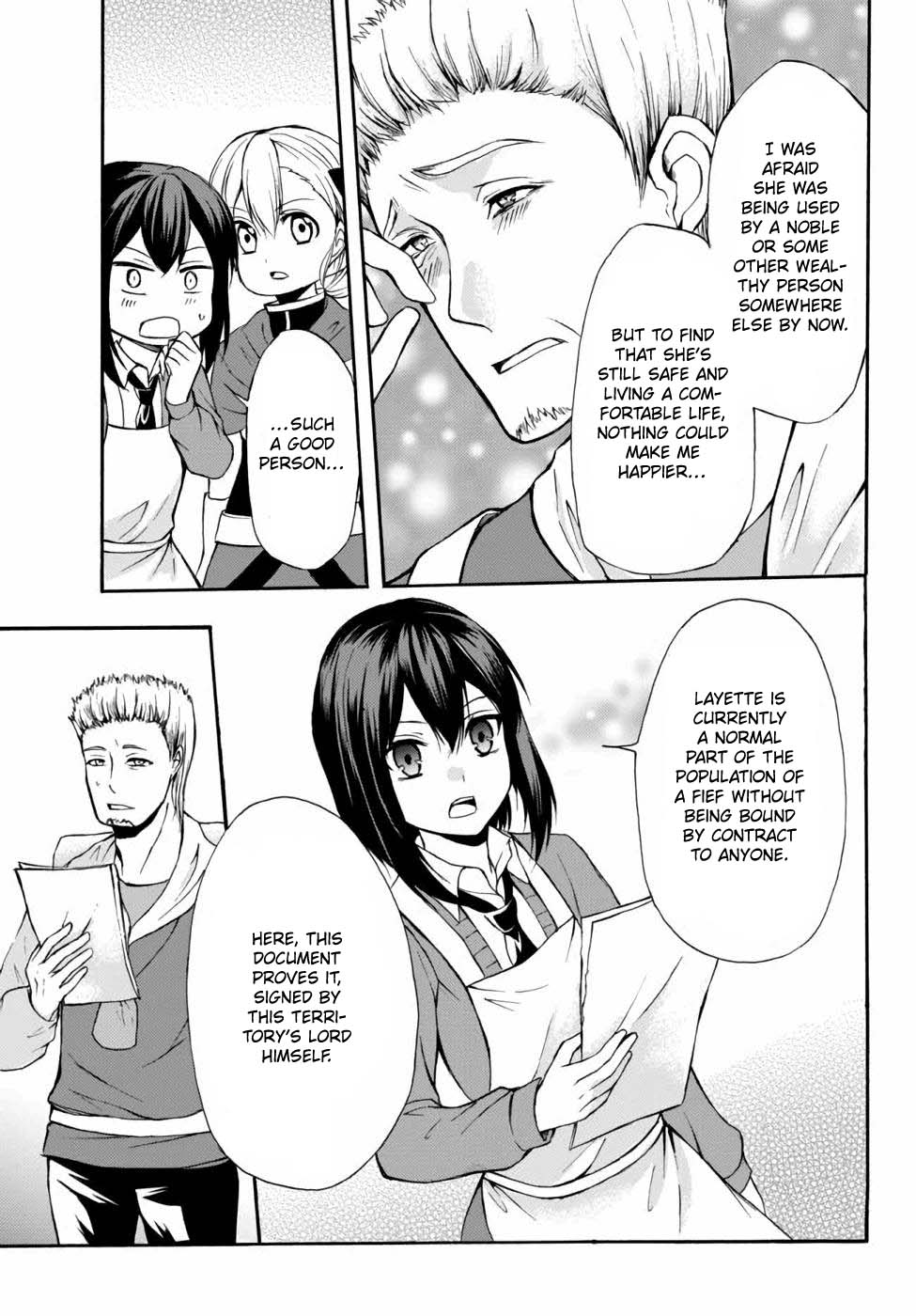 Potion-danomi de Ikinobimasu! Chapter 36 page 21 - Chapter 36: Reward Lunch