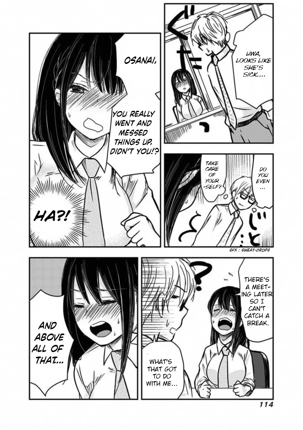 Power Harassment Beautiful Girls Company Chapter 11 page 4 - Chapter 11: Chief Got Sick