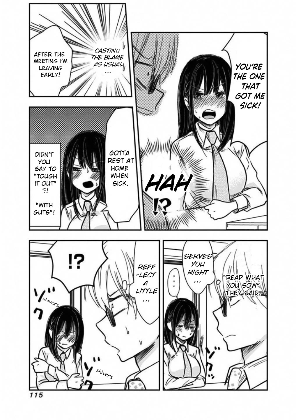 Power Harassment Beautiful Girls Company Chapter 11 page 5 - Chapter 11: Chief Got Sick