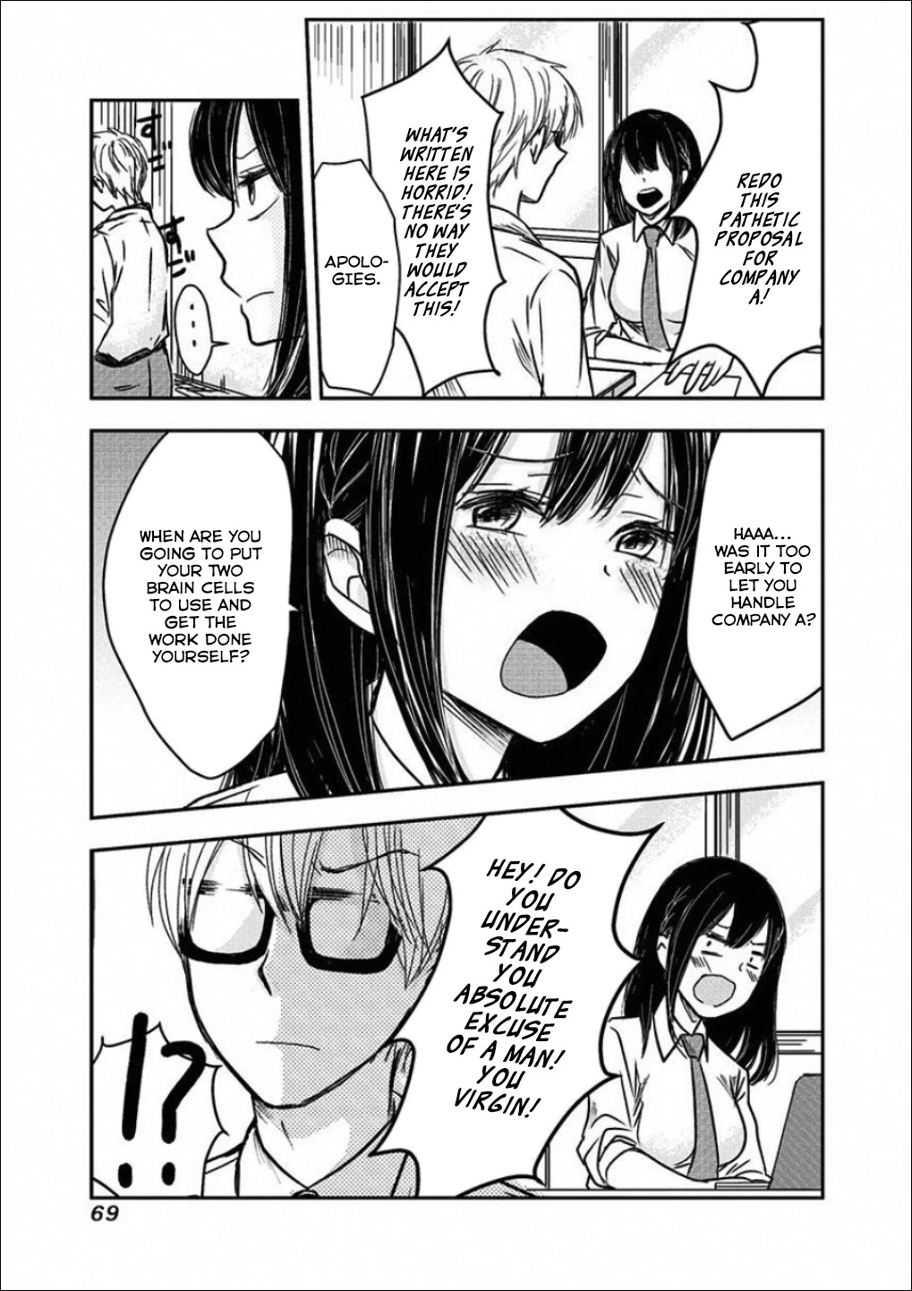 Power Harassment Beautiful Girls Company Chapter 6 page 2 - Chapter 6: The Virgin