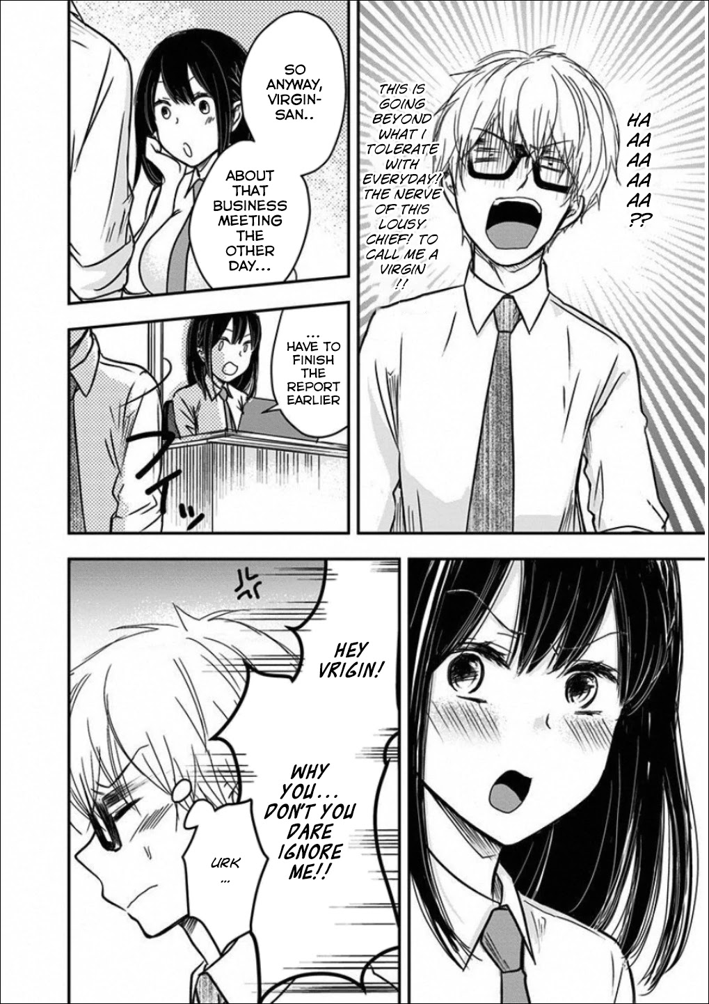 Power Harassment Beautiful Girls Company Chapter 6 page 5 - Chapter 6: The Virgin