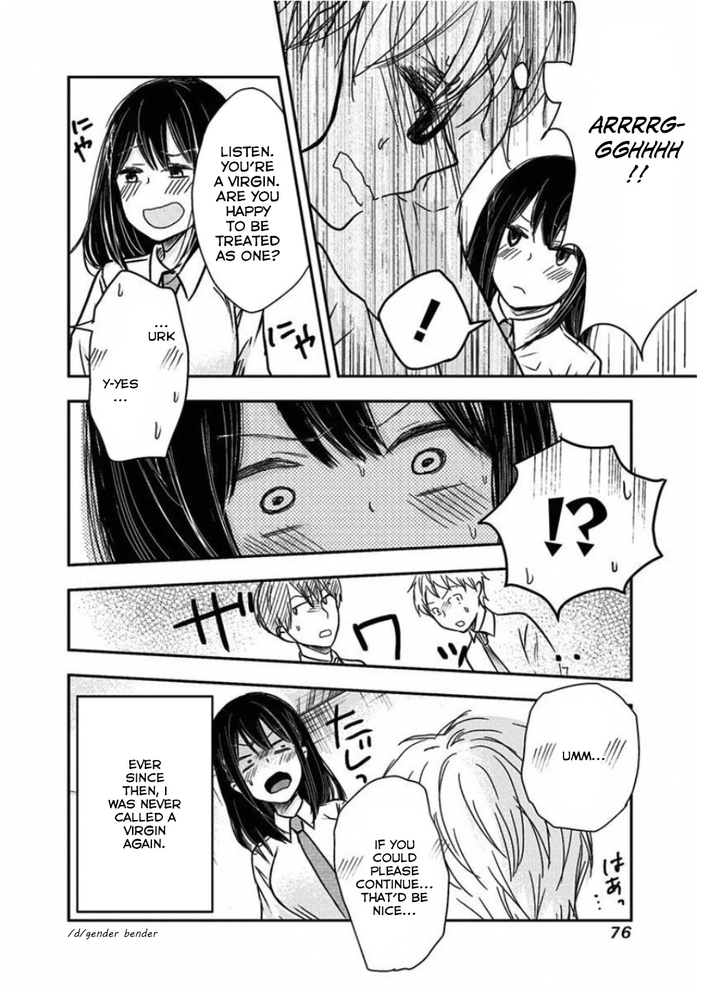 Power Harassment Beautiful Girls Company Chapter 6 page 9 - Chapter 6: The Virgin