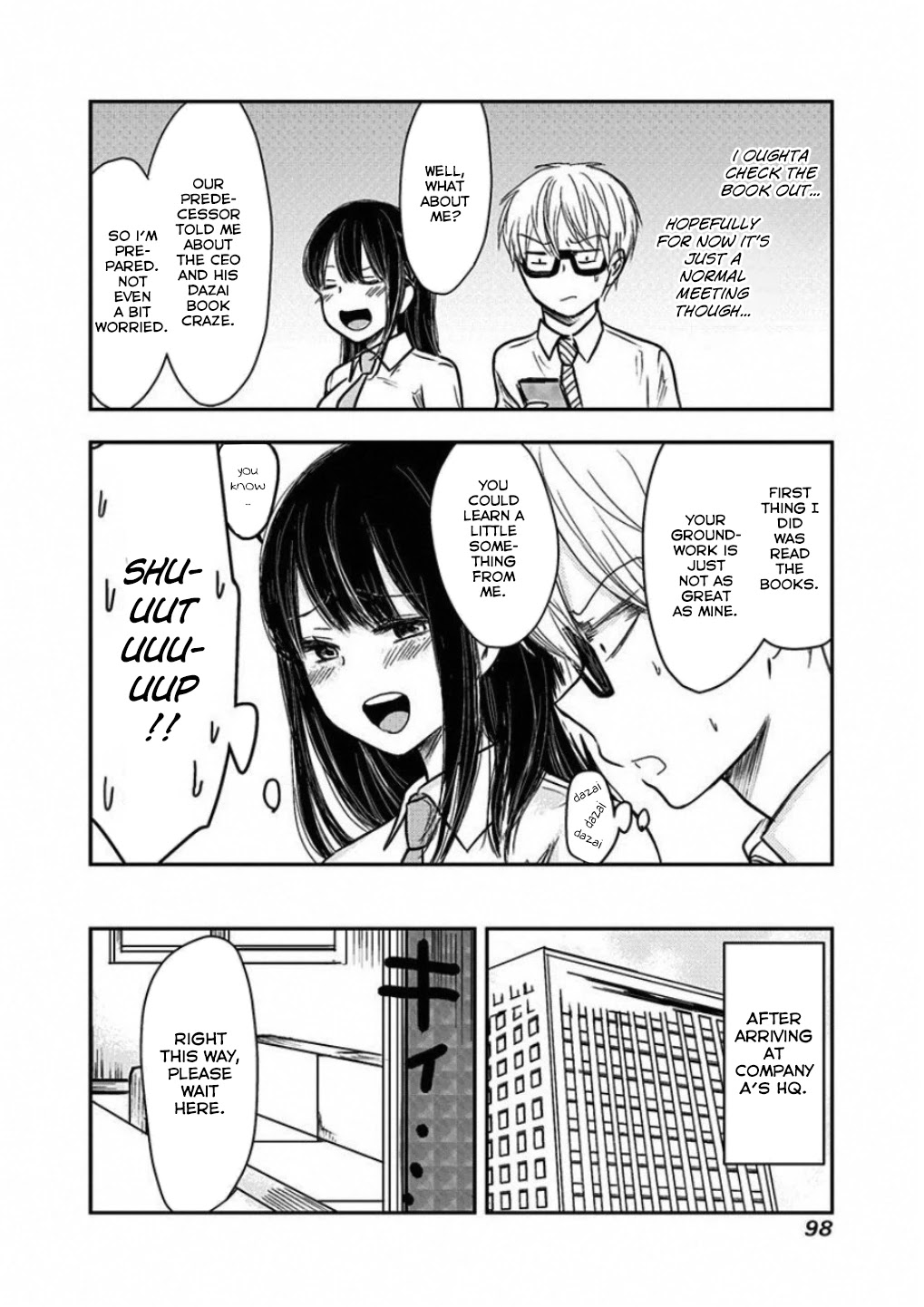 Power Harassment Beautiful Girls Company Chapter 9 page 6 - Chapter 9: First Visit to Company A