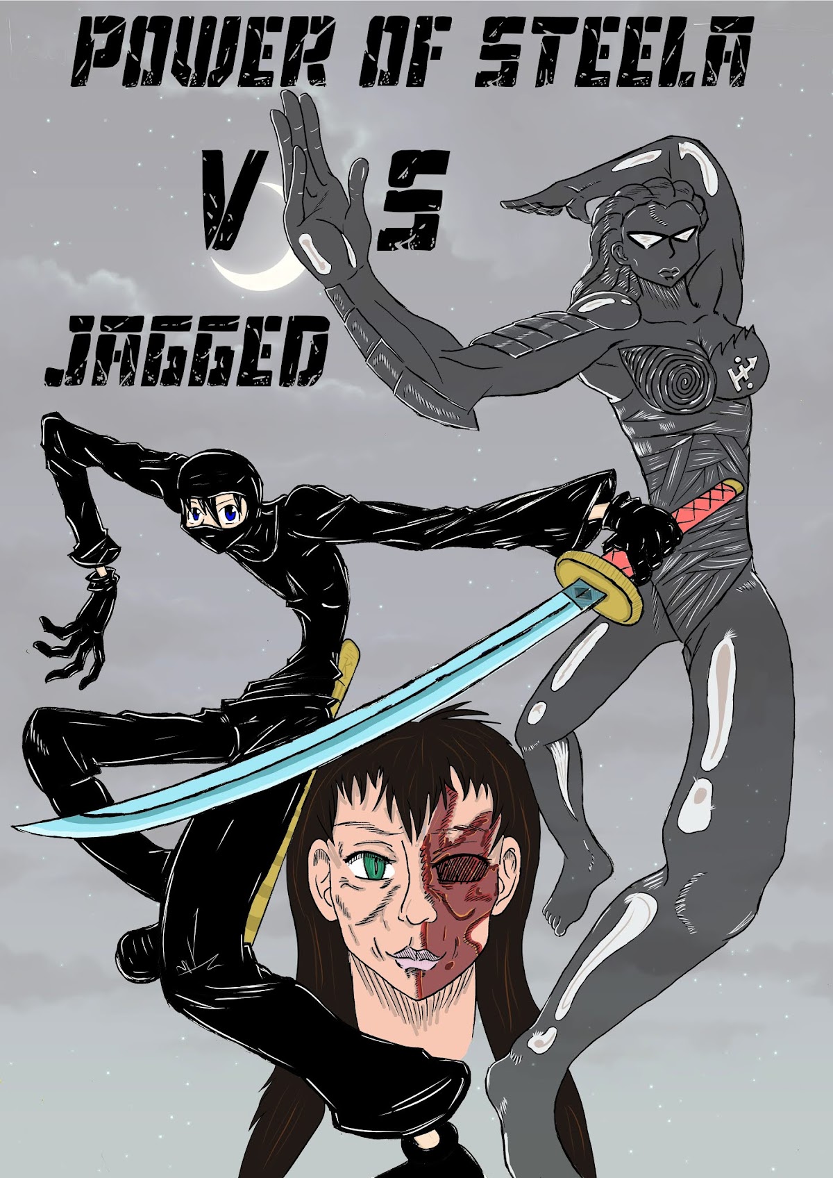 Power of Steela vs Jagged Chapter 1 page 1 - Chapter 1 : Steela vs Kurai