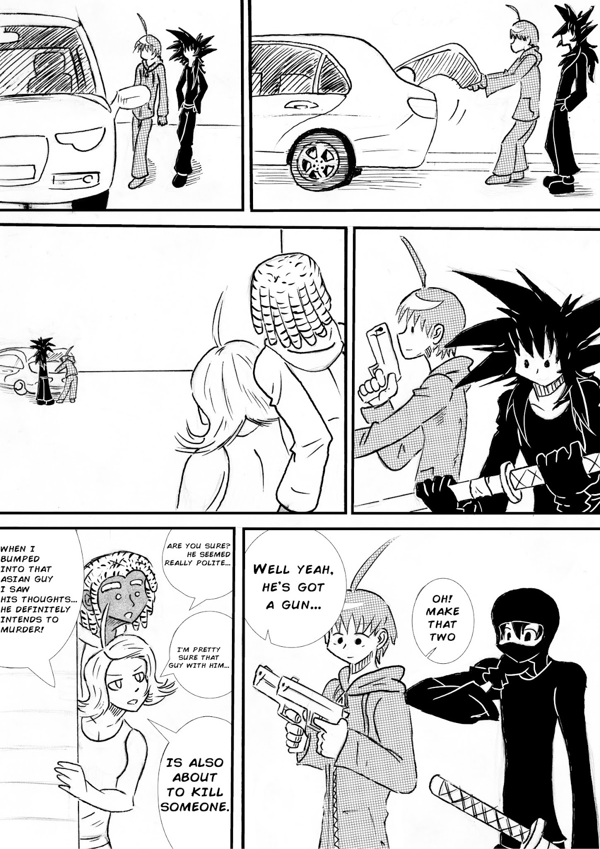 Power of Steela vs Jagged Chapter 1 page 12 - Chapter 1 : Steela vs Kurai