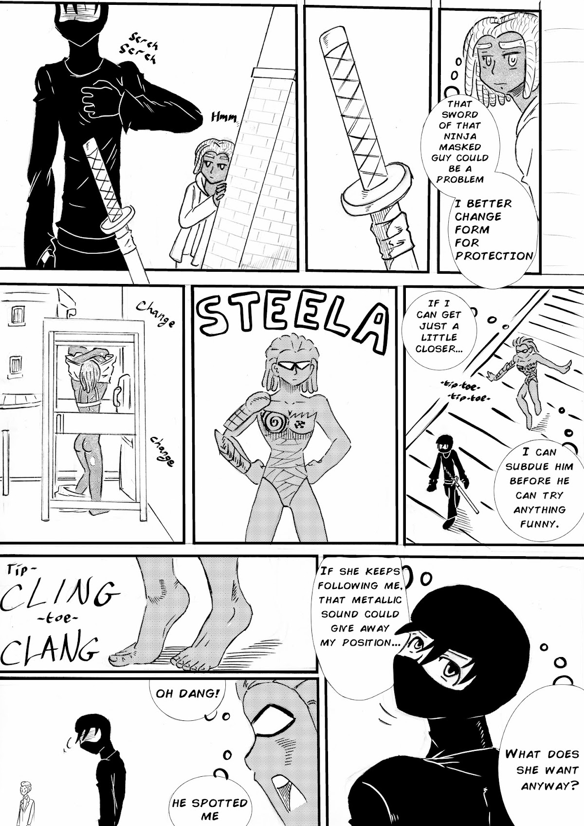 Power of Steela vs Jagged Chapter 1 page 14 - Chapter 1 : Steela vs Kurai